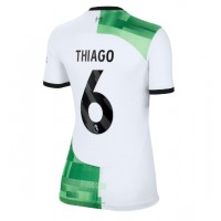 Ženski Nogometni dresi Liverpool Thiago Alcantara #6 Gostujoči 2023-24 Kratek Rokav